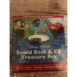 Disney Pixar board book and CD treasury box